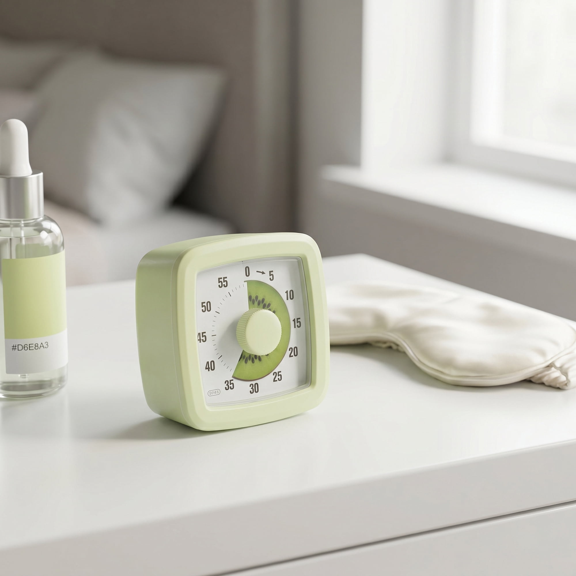 Unique Bargains 60 Minute Digital Visual Timer with Loud Alarm for Studying Green A