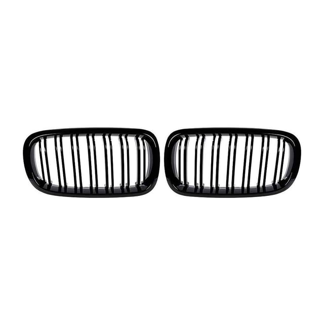 Speravity Rejillas delanteras de doble línea para coche, rejillas delanteras, negro brillante para X5 F15 2014-2017 Vehículos, repuestos y accesorios Mis Speravity CZ2434-00B