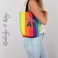 thumbnail image 6 of Rutledge & King Reusable Wine Bag - Wine Tote for Wine Bottles - (Rainbow, 1 Pack), 6 of 7