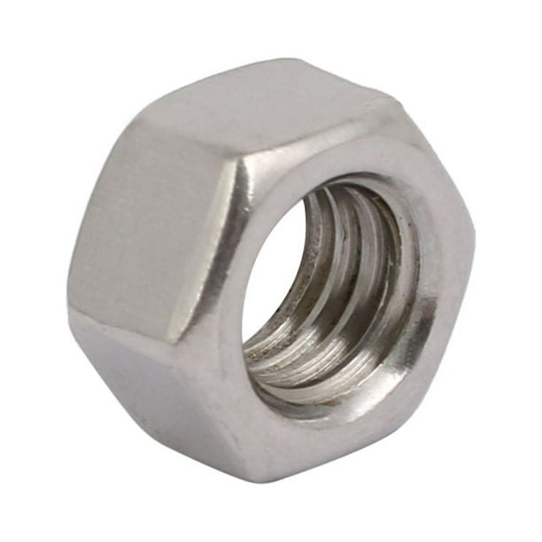 Lot De 8 écrous Hexagonaux Uxcell, Filetage BSW 1/4-20, Acier Inoxydable 304, Argent