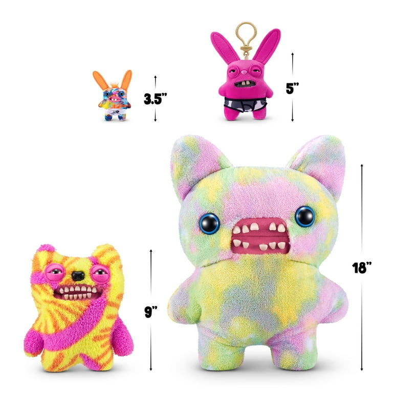 Fuggler Key Rings 5 inch (Sasquoosh), Funny Ugly Monster