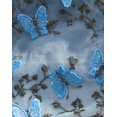 thumbnail image 4 of Blue Bodysuit Lingerie Butterfly Embroidery, 4 of 6