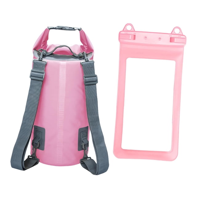 Bolsa seca impermeable Colamx rosa 20 cm x 30 cm