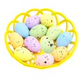 thumbnail image 3 of Colcolo Easter Eggs Mini Ornament Art DIY Crafts Eggs for Weddings Easter Decorations 12 Eggs, 3 of 8