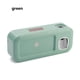thumbnail image 1 of Soporte para cepillo de dientes Recargable eléctrico Estante para cepillos de dientes Exprimidor de pasta de dientes para baño montado en la pared, Verde AweSitey HA004850-02, 1 of 6