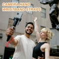 thumbnail image 6 of Uxcell Camera Wrist Strap Lanyard, Camera Hand Wristband Straps with Screw for Action Cameras 360 Selfie Stick Black 7.28 inch, 6 of 7