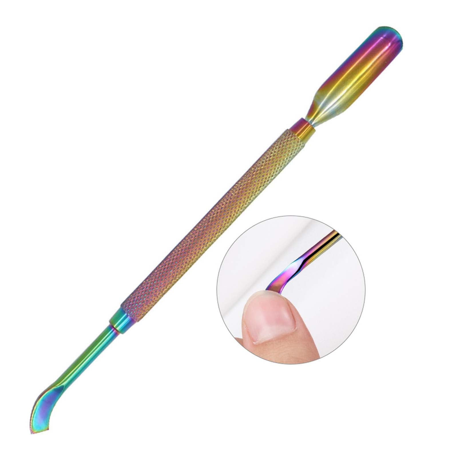 Cuticle Nippers and Ingrown Nail Kit Cuticle Pusher Triangle Nail