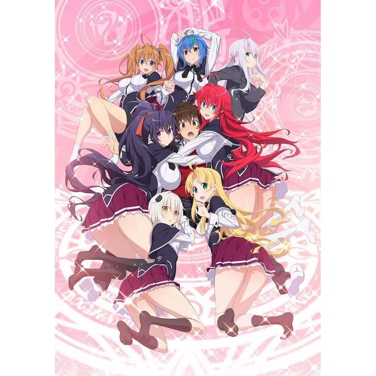 High School DxD Anime - Poster 12 x 18 inch Poster Print Frameless Art Gift  30 x 46 cm Paper 