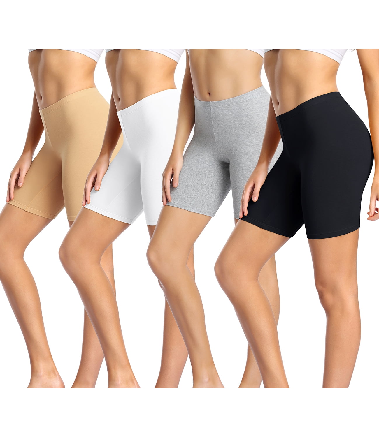 wirarpa Women's Cotton Boy Shorts Underwear Anti Chafing Soft Biker