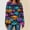 a12, variant on Plus Size Women's Halloween Graphic Sweatshirts Crew Neck Long Sleeve Comfortable