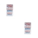 thumbnail image 3 of Vogacara 1 Juego de prensa de punta francesa en las uñas Gradient Extra Long Fashion Full Cover Ballerina Salon Kit de manicura para Type4 NO4, 3 of 6