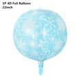 thumbnail image 1 of Suministros de fiesta decorativos de copos de nieve, confeti de látex, número de aluminio, para cumpleaños, verano, decoraciones de invierno, 1 of 4