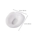 thumbnail image 4 of Sitz Bath Toilet Seat Basin White Human Hip Simulation 1Set Elderly Care, 4 of 9