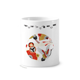 thumbnail image 1 of Crane ventilador plegable Sakura patrón Taza de cepillo de dientes, 1 of 3
