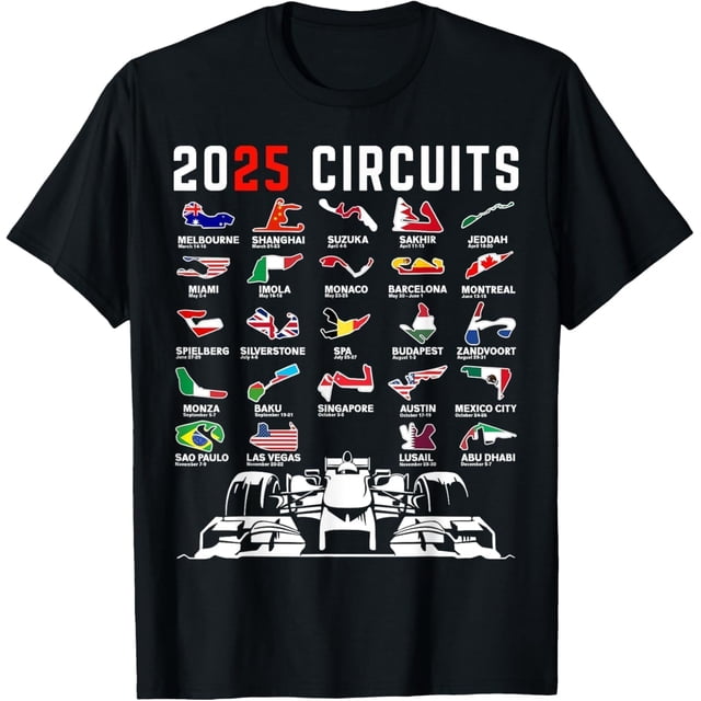 2025 Formula Racing - Camiseta