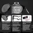 thumbnail image 6 of Oakley OO9242 HSTN Round Shaped Non-Polarized Sunglasses for Men - Includes Official Eyewear Kit - Matte Black Frame with Prizm Black Lens, 6 of 7