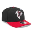 thumbnail image 3 of Men's New Era  Black/Red Atlanta Falcons 2026 NFL Draft 9SEVENTY Adjustable Hat, 3 of 6