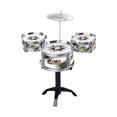 thumbnail image 2 of Fiudx Ofertas Flash Artículos En Oferta Tambor De Jazz, Instrumento Musical Para Niños, Juego De Cinco Tambores, Juguete Infantil, Instrumento De Percusión De Educación Temprana, 2 of 7