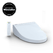 TOTO WASHLET C5 Electronic Bidet Toilet Seat with PREMIST and EWATER+ Wand Cleaning, Elongated, Cotton White - SW3084#01
