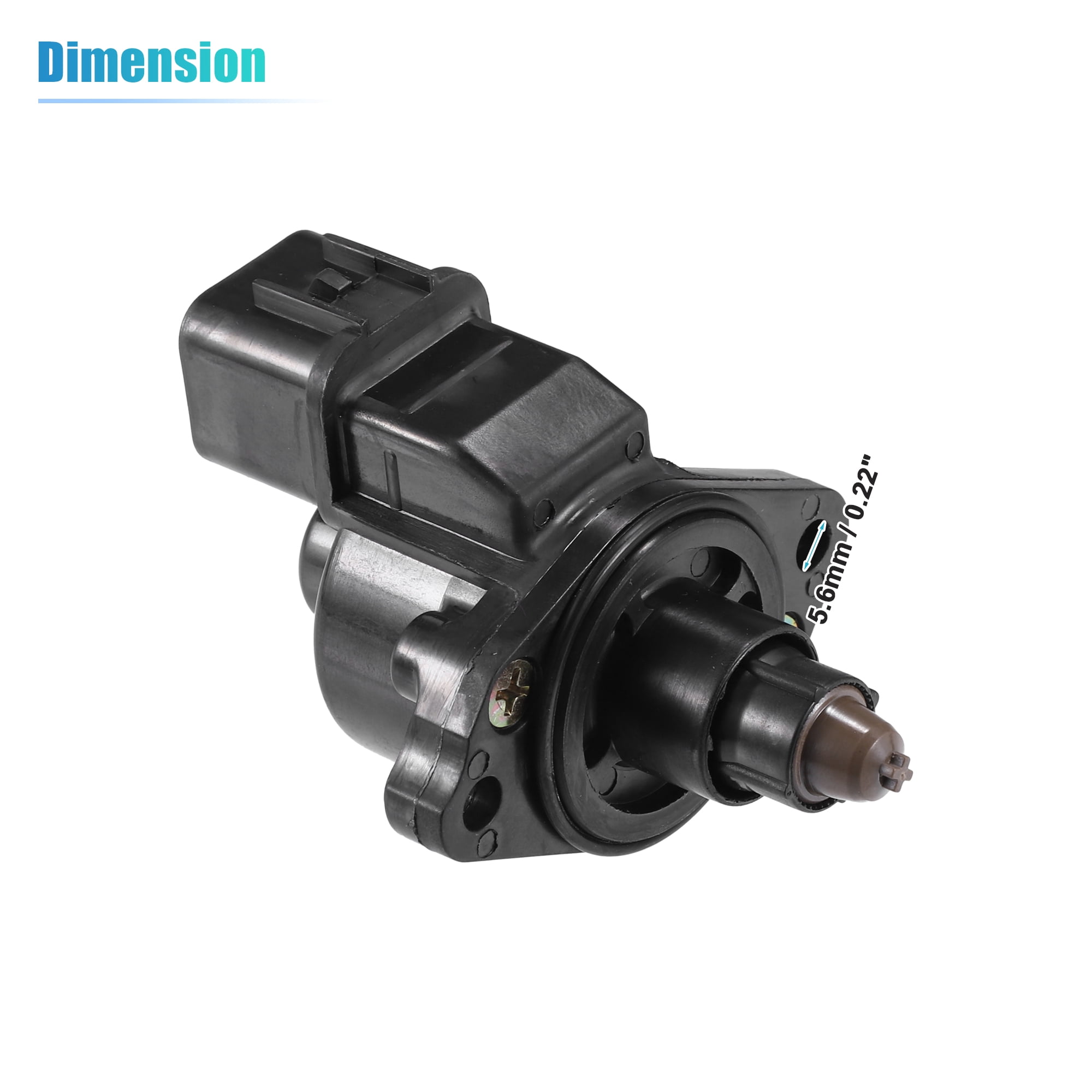 Unique Bargains IACV Fuel Injection Idle Air Control Valve for Hyundai Sonata 1994-1998 for Dodge Spirit 1992-1993