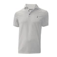 thumbnail image 1 of Playera Polo para Caballero, con Bordado Polo Club Gris Talla M, 1 of 4