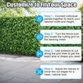 thumbnail image 7 of Shade&Beyond Artificial Ivy Privacy Fence Screen 5' x 9' Faux Ivy Hedge Wall Panel for Garden, Balcony, Fence & Patio, UV Resistant Decorative Greenery Privacy Screen, 7 of 7