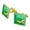 Gold, variant on Banana I Find You Appeeling Funny Pun Square Cufflink Set - Silver or Gold