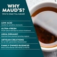 thumbnail image 6 of Maud's 9 Blend Organic Tea Pods Variety Pack, 48 ct, 9 Assorted Flavors, Single Serve Pods –100% Gourmet Blended Tea Leaves, Compatible with Keurig K Cups Maker, 6 of 6