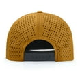 thumbnail image 5 of Men's Performance Baseball Cap Flat Brim Adjustable Snapback Hat Lightweight Breathable Mesh For Outdoor Sports Casual Wear Leisure Yellow - One Size, 5 of 9