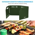 thumbnail image 4 of LJNYFDC Foldable Camping Windscreen Foldable Windshield with Storage Smooth Edge Reusable Outdoor Cooker Burner Wind, 4 of 7
