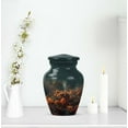 thumbnail image 6 of Guitar Small Urns For Human Ashes Adult Female - Green Urn For Ashes Adult Male 3 Inch - Funeral Cremation Urns For Daughter And Son - Sunflower Urn Mother And Father, 6 of 7