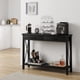thumbnail image 5 of Qinaqin 43 inch Slim Moderno Madera Console Mesa con 2 Cajones para cm de Alturaallway Living Sala y Behind Sofá (Black Color), 5 of 7