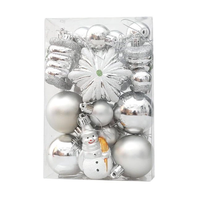Adornos de bolas de Navidad, adornos decorativos de espuma, juego de adornos navideños creativos para fiestas, vacaciones, decoración de cumpleaños al 115 x 6 x 175 cm