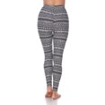 thumbnail image 4 of White Mark Women's Holiday Print Leggings, 4 of 5