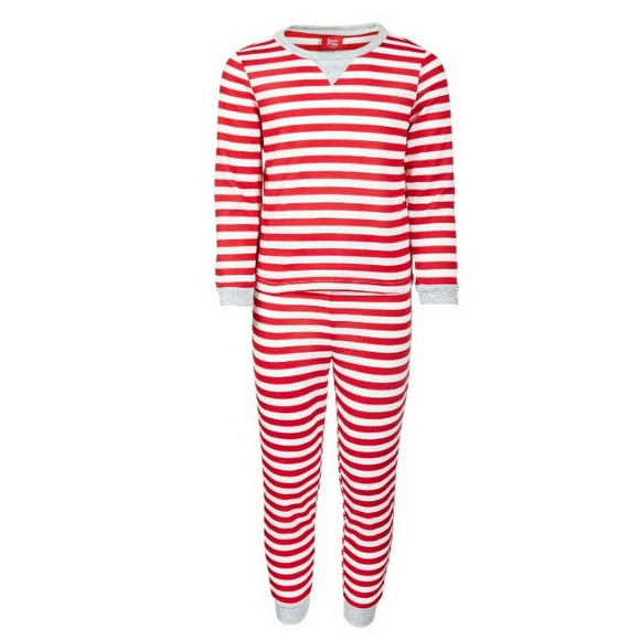 Family Pajamas Petits & Grands Enfants Correspondant à 2 Pièces Rayé Pyjama Ensemble