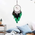 thumbnail image 4 of Seewan Dream Catchers ,Bird's Nest INS Style  Handmade Feather Aboriginal Home Wall Decoration, 4 of 5