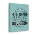 thumbnail image 6 of Scripture Walls John 8:32 The Truth Will Set You Free Bible Verse Canvas Christian Wall Art Ready to Hang Unframed, 6 of 17