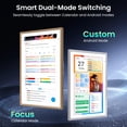 thumbnail image 3 of Apolosign 21.5-inch Smart Digital Calendar & Home Hub - Dual-Mode Family Wall Planner, One-Touch Privacy Photo Shield, Auto-Sync Google/iCloud, Meal & Chore Tracker, Message Board,Brown, 3 of 19