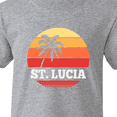 thumbnail image 4 of Inktastic St Lucia Vacation Travel Cruise Youth T-Shirt, 4 of 5