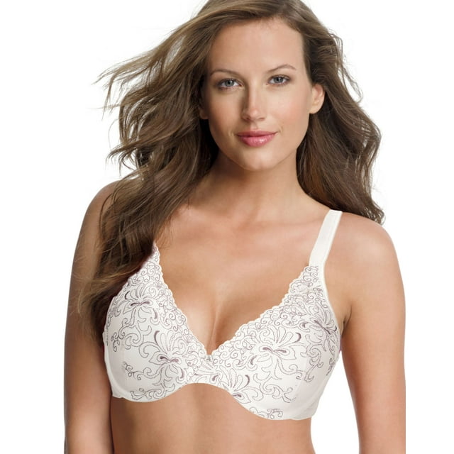 Playtex Secrets Feel Gorgeous Soutien-Gorge à Armatures Brodé pour Femmes, 40DD