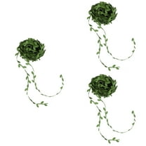 3 Rolls Vines for Bedroom Leaf Fake Artificial Plants Outdoor