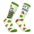 thumbnail image 1 of Men's Lets Cuddle Socks Funny Snake Constrictor Hug Joke Footwear, 1 of 4