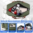 thumbnail image 2 of Maleta Deportiva, Bolsa de Deporte Gym, Bolsa para Gym de Separación Húmedo y Seco, Bolsa de Viaje con Compartimento para Zapatos, para Mujeres y Hombres, para Gimnasio, Natación (Verde Militar), 2 of 4
