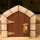 thumbnail image 4 of Puertas de hadas, artesanías hechas a mano de madera, puertas en miniatura para hadas, elfos, arte de jardín, decoración del hogar, 4 of 8