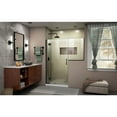 thumbnail image 5 of DreamLine Unidoor-X 72-72 1/2 in. W x 72 in. H Frameless Hinged Shower Door in Satin Black, 5 of 11