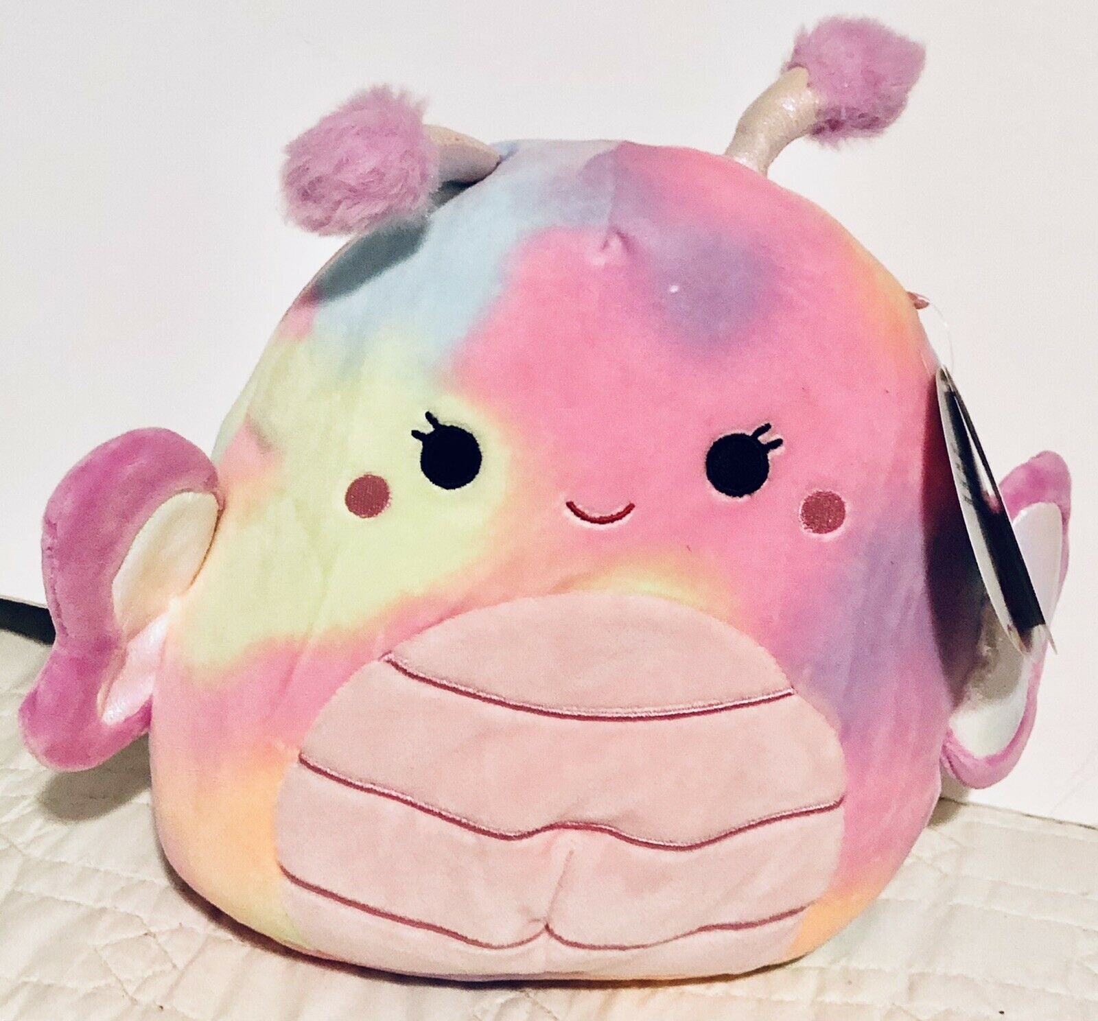 Details about   New Iris Butterfly Squishmallow 8 Inch Beautiful Rare 