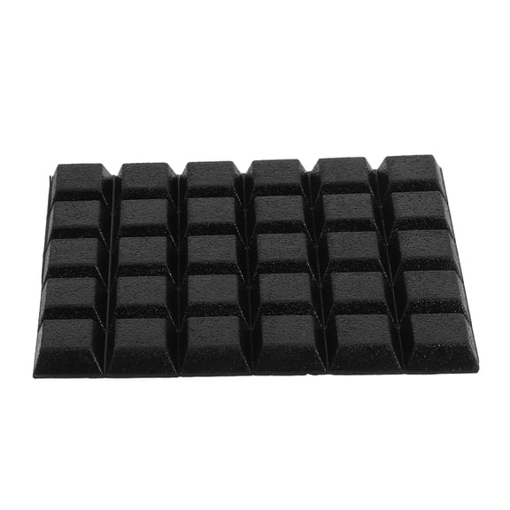 ELAYARD Protection from Scratches Pads Black Rubber 32Pcs 0.8In