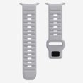 thumbnail image 5 of Soft Silicone Watch Band Compatible for Samsung Galaxy watch Ultra 47mm Band Men Women, Breathable Sport Watch Band for Galaxy Watch 7 Ultra 47mm Strap,Lightgray, 5 of 6