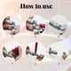 thumbnail image 2 of Juego de Cabezales de Corte Combinados para Limpiador de Drenaje, Cabezal de Bloqueo Automático, Adecuado para Máquina de Dragado de Tuberías, Juego de 7 Piezas, 2 of 7