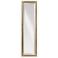 thumbnail image 1 of Silver Gold Wood Cheval Floor Mirror Beveled Glass, 1 of 1